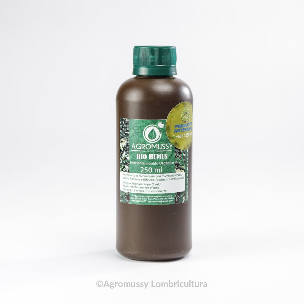 Bio Humus 250 ml – Agromussy Lombricultura